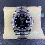 Clean Factory Swiss Replica Rolex Jubilee Datejust II 3235 Black Dial w Diamonds